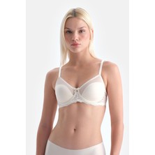 Happy Trend Kadın Afrodit Toparlayıcı Minimizer Sütyen Ekru 75B