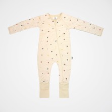 Happy Trend Uyku Tulumu 1.0 Tog Garden, Ayaklı ve Çift Yönlü Fermuarlı, 1-2 Yaş, Krem