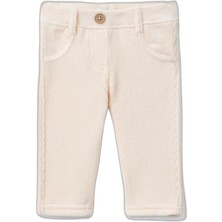 Happy Trend Colors Of Benetton Arka Cebi Tavşan Işlemeli Sahte Cepli Pantolon Kot Pantolon Bebek