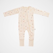 Happy Trend Uyku Tulumu 1.5 Tog Garden, Ayaklı ve Çift Yönlü Fermuarlı, 5-6 Yaş, Krem