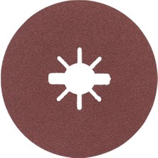 Happy Trend Accessories Bosch Professional Expert Fiber Zımpara Diskleri (Metal, X-Lock, R444, Ø115 Mm, Granülasyon 100, Delik Çapı: 22,23 Mm)