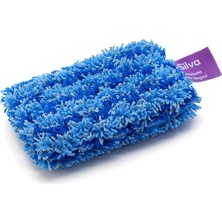 Happy Trend Mikrofiber Bulaşık Süngeri - Çizmeyen Mutfak Bulaşık Ovma Süngeri - Yağ ve Kir Çözücü - 12X8 cm