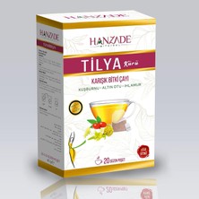 Happy Trend Bitkisel Tilya Kürü Form Çayı Kuşburnu Altın Otu Ihlamur Karışık Bitki Çayı 20 Süzen Poşet