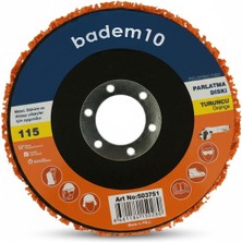 Happy Trend 115 mm Parlatma Diski Ahşap Metal Döküm Yüzeyler Için Pas Boya Sökücü Flap Disk