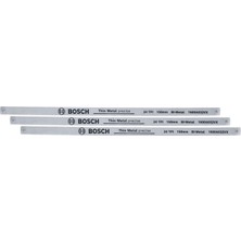 Happy Trend 150 Mm, 3 Adet (150 Mm; 24 Tpı; Metal, Plastik ve Yumuşak Ahşapta Hassas Kesimler Için Bimetal Sağlam Testere Bıçakları; Sertleştirilmiş Dişler)