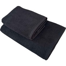 Happy Trend Pamuk Ikili Havlu Seti Banyo (70X140 Cm) ve El (50X90 Cm) Havlusu - Ev, Spor ve Seyahat Için Mükemmel Süper Emici ve Dayanıklı