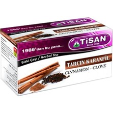 Happy Trend Organik Tisan Tarçın Karanfil Çayı Sallama Bitki Çayı