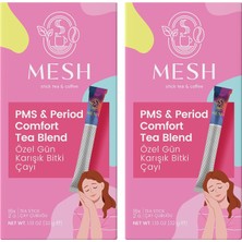 Happy Trend Stick Regl Dönemine Özel Rahatlatıcı Bitki Çayı Özel Gün Çayı Pms Bitki Çayı 2 Paket Bir Arada 2 x 16