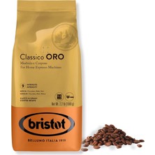 Happy Trend Classico Oro Çekirdek Kahve 1 kg – Italyan Espresso Çekirdeği – Orta Kavrulmuş, Düşük Asidite – Çikolata, Malt ve Ceviz Notaları