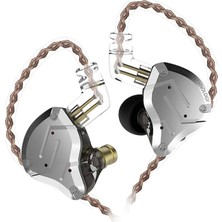 Kz ZS10 Pro Kulak Içi Hibrit Kulaklık (Türkiye Resmi Distribütöründen - 2 Yıl Garanti) Siyah-Type-C - Mikrofonlu