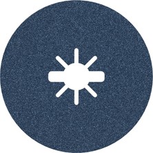 Happy Trend 1 x Pro Steel R574 X-Lock Için Fiber Taşlama Diski (Çelik, Çelik, Ø 125 Mm, Granülasyon 100, Profesyonel Aksesuar, Küçük Açılı Taşlama Makinesi)