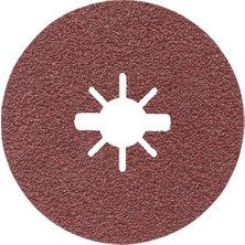 Happy Trend Professional Expert Fiber Zımpara Diski (Metal Için, X-Lock, R444, Ø115 Mm, Tanecik 24, Delik Çapı: 22,23 Mm)