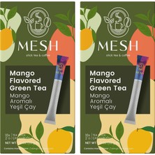 Happy Trend Stick Yeşil Çay Mango Meyve ve Bitki Çayı 2 Paket Bir Arada 2 x 16