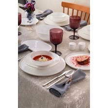Emsan Sirius Gold Fine Bone 53 Parça 12 Kişilik Yemek Takımı