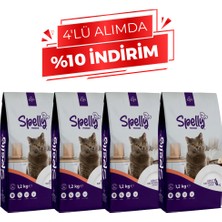 Spelly Yetişkin Kedi Maması Steril 1,2 kg x 4 Adet - 4,8 kg