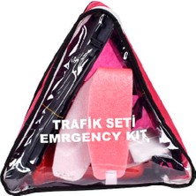 Popüler Sepet Üçgen Trafik Seti 1 Adet