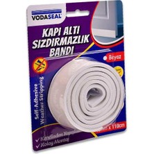 Popüler Sepet 40X110CM Beyaz Kapı Altı Bandı