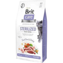 Brit Care Cat G-F Sterilized Weight Control Fresh Duck & Turkey 7