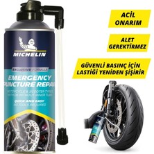 Michelin MC35119 200ML Motosiklet, Scooter Acil Lastik Tamir Spreyi/köpüğü