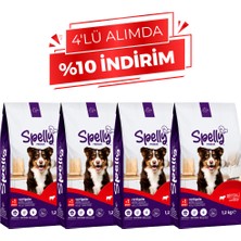 Spelly Yetişkin Köpek Maması Biftekli 1,2 kg x 4 Adet - 4,8 kg