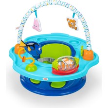Die Grup Tr Disney Baby Kayıp Balık Nemo Superseat By Bright Starts, Oturma, Oyun Süresi ve Yemekler Için Eğlenceli Bebek Sandalyesi