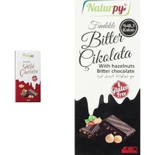 Die Grup Tr Sütlü Çikolata 100 gr & Naturpy Glutensiz Fındıklı Bitter Çikolata 100 G