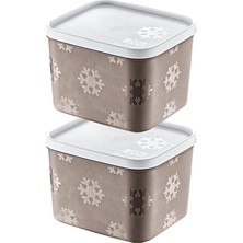 Die Grup Tr 2'li Set No Frost Saklama Kabı Terra 1250 ml