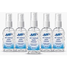 Die Grup Tr mt Optical Gözlük ve Ekran Temizleme Spreyi, 50 Ml, Alkol Içermez, Kamera Lensi, Tv, Tablet Için, 5'li Set