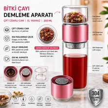 Die Grup Tr Bitki Çayı Demleme Termosu Pembe, 250 ml