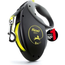 Flexi New Neon Dev L Beden 8mt Şerit Tasma