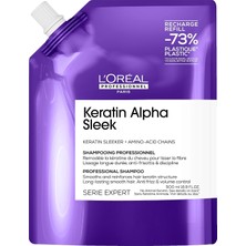 Die Grup Tr L'oreal Professionnel Keratin Alpha Sleek Şampuan Yeniden Dolum Paketi 500 ml