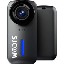 C110+ 4K Wifi F1.8 20MP 170° 6 Eksenli Jiroskop IP65 30 Metre Su Geçirmez Mini Aksiyon Kamerası S