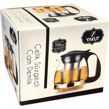 Die Grup Tr Yakut Çelik Süzgeçli Demlik 700 ml