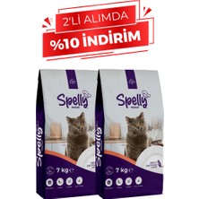 Spelly Yetişkin Kedi Maması Steril 7 kg x 2 Adet - 14 kg