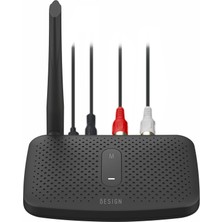 Die Grup Tr Beisgn Be-Rca Pro Uzun Menzilli Bluetooth Adaptörü, Bluetooth Müzik Akışı Için, Siyah
