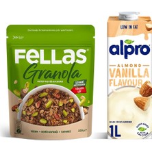 Die Grup Tr Antep Fıstıklı Granola & Alpro Vanilyalı Badem Içecek Kahvaltı Seti