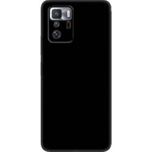Die Grup Tr Iletişim Xiaomi Poco X3 Gt ile Uyumlu Kılıf Ince Sıvı Silikon Tam Koruma Yumuşak Jel Silikon Kapak - Siyah