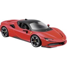 Şanal Ferrari SF90 Stradale Modeli, 1:24 Ölçekli Araba
