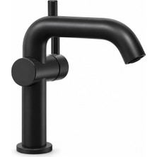 Aqua Bagno Adell Eterno F Regular Banyo Lavabo Bataryası Mat Siyah | 159801024