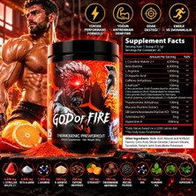 Centurion Labz God Of Fire Thermo Ripped Pump Preworkout - Termojenik Preworkout