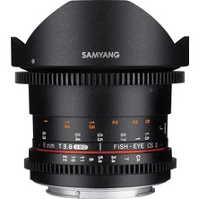 8mm T3.8 Fisheye Video Lens, Sony E Uyumlu