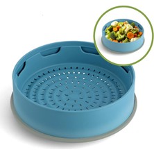 Steamy Mavi 24 cm Buharda Pişirici