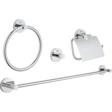 Die Grup Grohe Essentials Aksesuar Seti 4 Parça Krom -40776001
