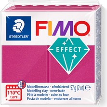 Die Grup Staedtler Fimo 8010-21 Fimo Effect Modelleme Kili 57 gr Metalik Bordo