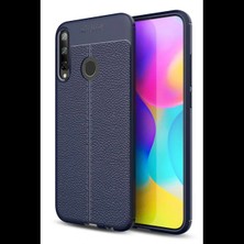 Huawei P40 Lite E Kılıf Auto Focus Kapak - Lacivert