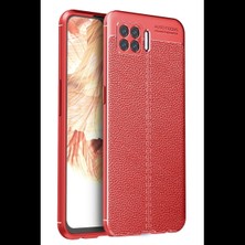 Oppo A73 Kılıf Auto Focus Kapak - Kırmızı
