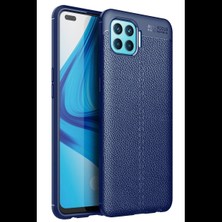 Oppo Reno 4 Lite Kılıf Auto Focus Kapak - Lacivert