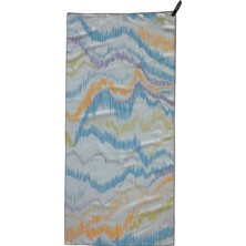 Kamp ve Seyahat Için Kişisel Hızlı Kuruyan Mikrofiber Havlu, Sis Baskısı, Gövde - 60 x 130 cm