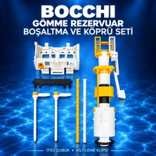 Bocchi Bocchı Gömme Rezervuar Boşaltma, Köprü ve Itici Çubuk Seti