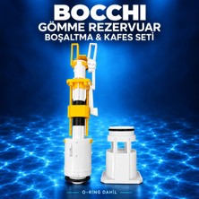 Bocchi Bocchı Gömme Rezervuar Boşaltma, Alt Kafes ve O-Ring Seti